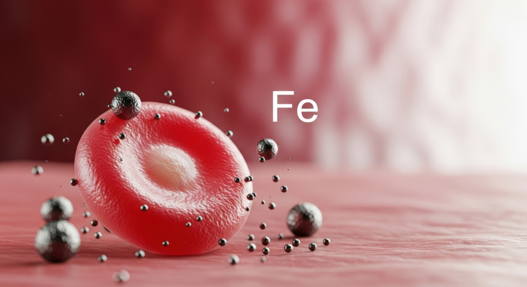 magnified-view-red-blood-cell-showing-iron-atoms-fe-symbol-interacting-representing-iron-deficiency-anemia-vital-blood-condition-affecting-human-health-cell-metabolism.jpg magnified-view-red-blood-cell-showing-iron-atoms-fe-symbol-interacting-representing-iron-deficiency-anemia-vital-blood-condition-affecting-human-health-cell-metabolism.jpg